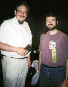 JT with David Feintuch 1998